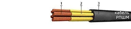 Кабель РПШМ 2х10