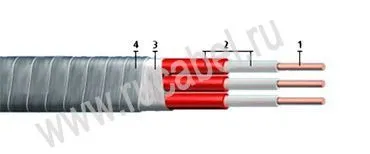 Кабель КПБП-90 3x16