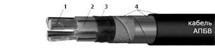 Кабель АПБВ 5х10